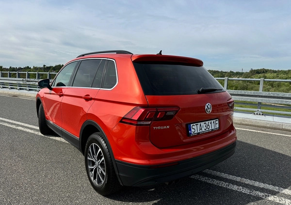 Volkswagen Tiguan cena 84900 przebieg: 79000, rok produkcji 2017 z Prochowice małe 172